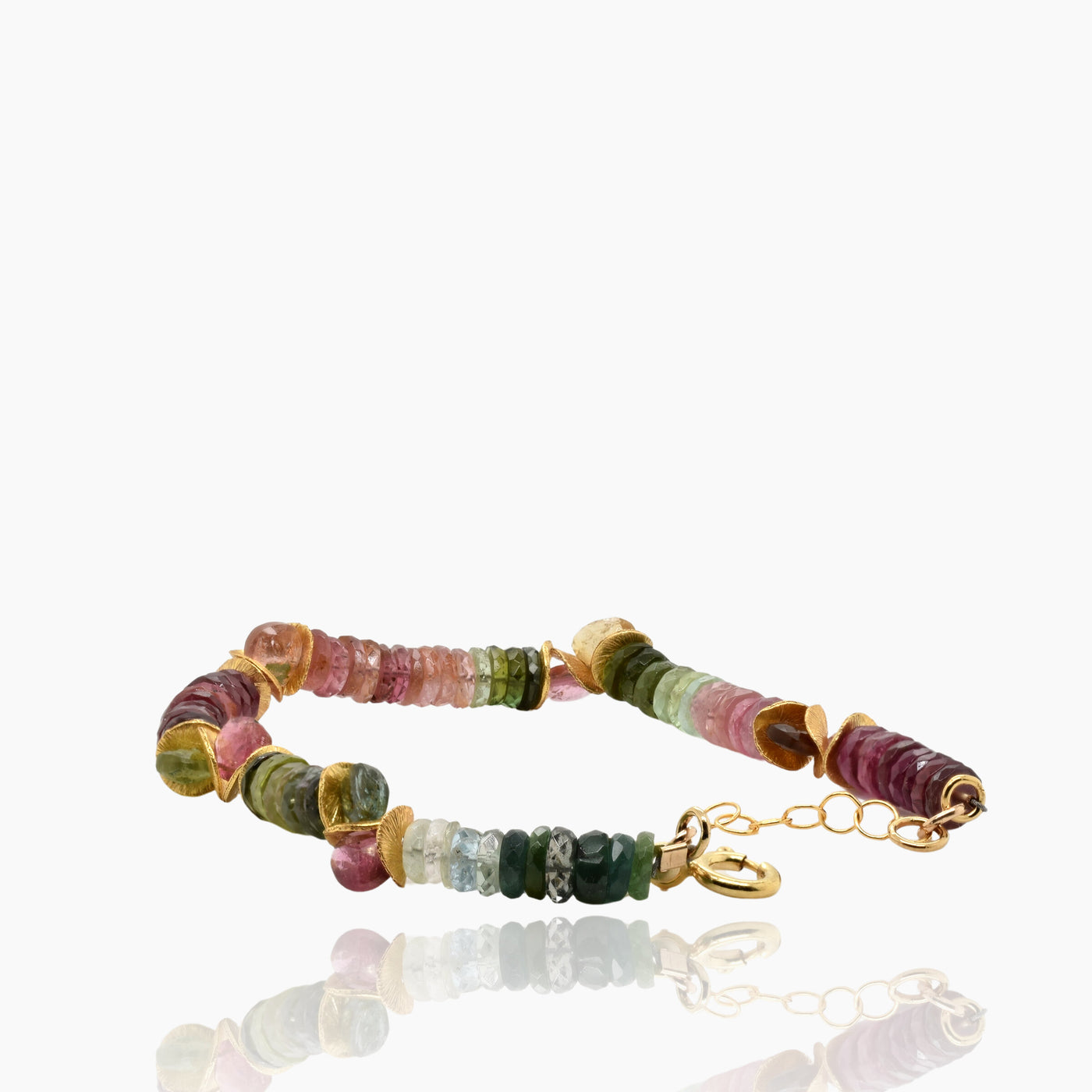 Tourmaline Slices Bracelet