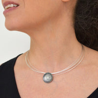 Oxidized silver