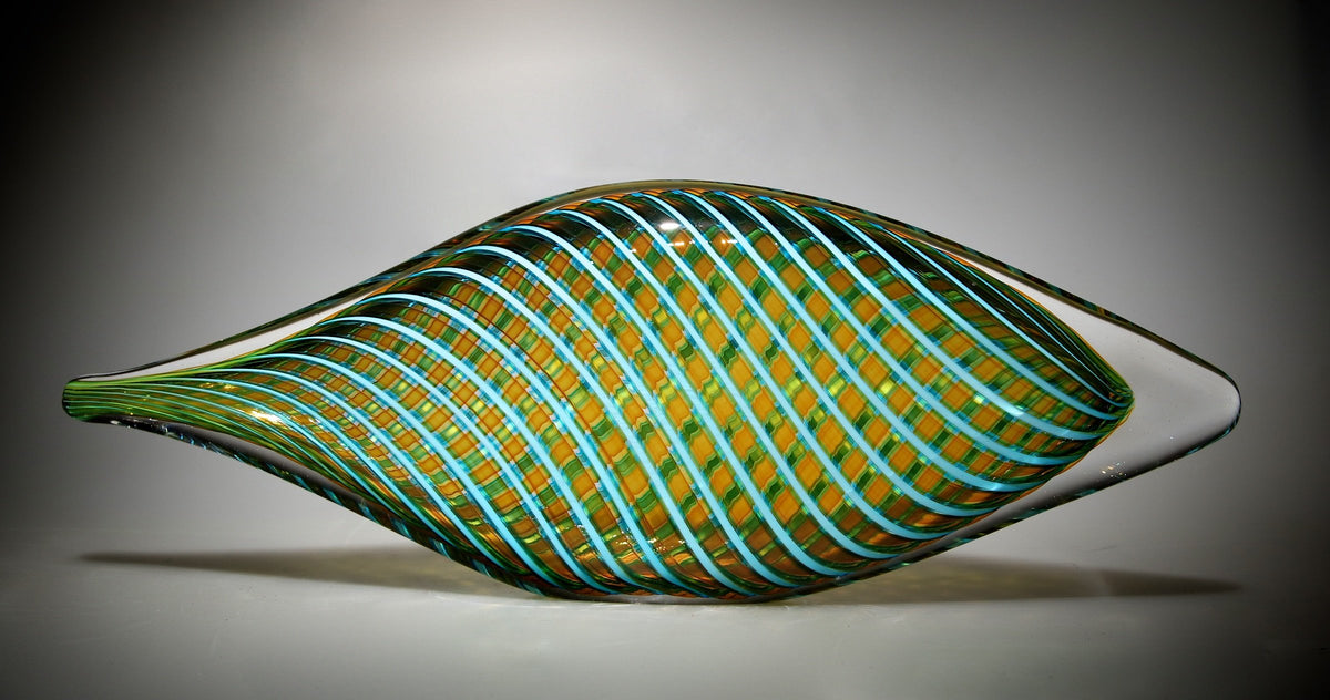Gold Topaz/Teal Piscine