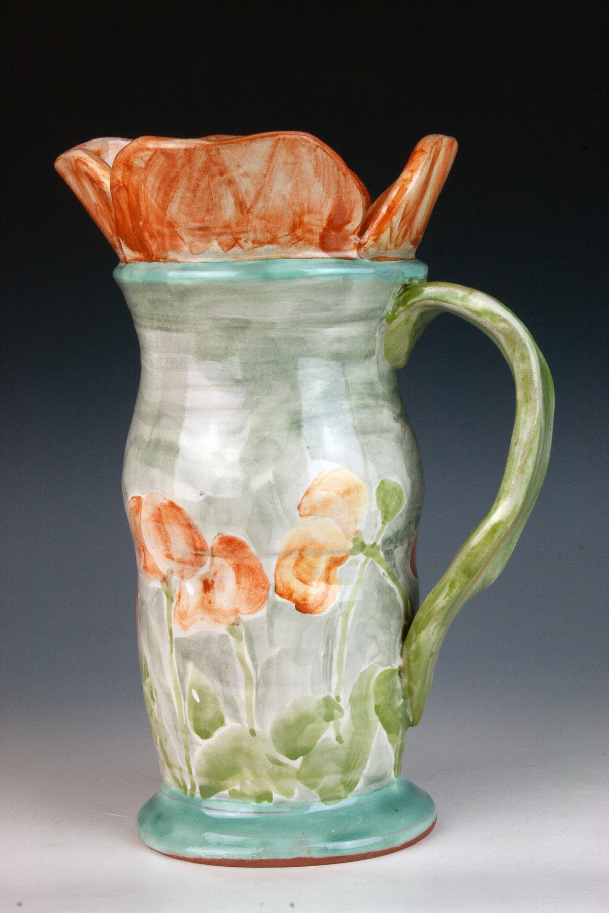 Pastel Poppy Pitcher