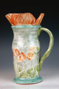 Pastel Poppy Pitcher