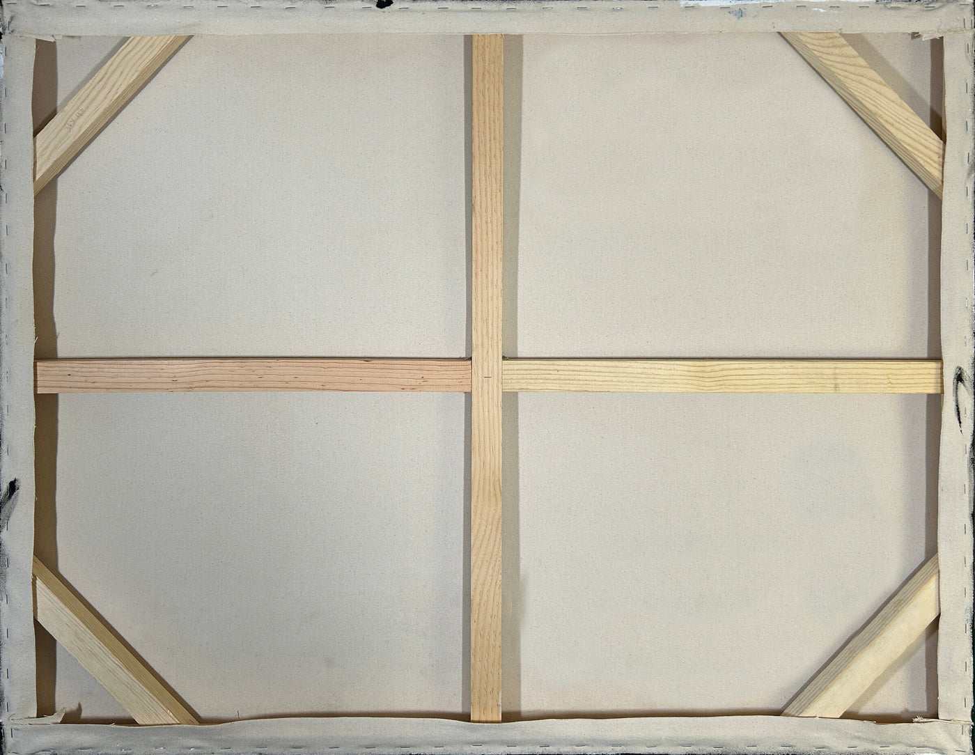 Nooks and Crannies back of canvas