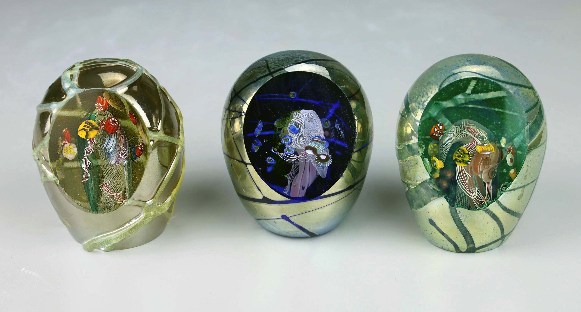 Iris Gold, Iris Blue, Iris Green
