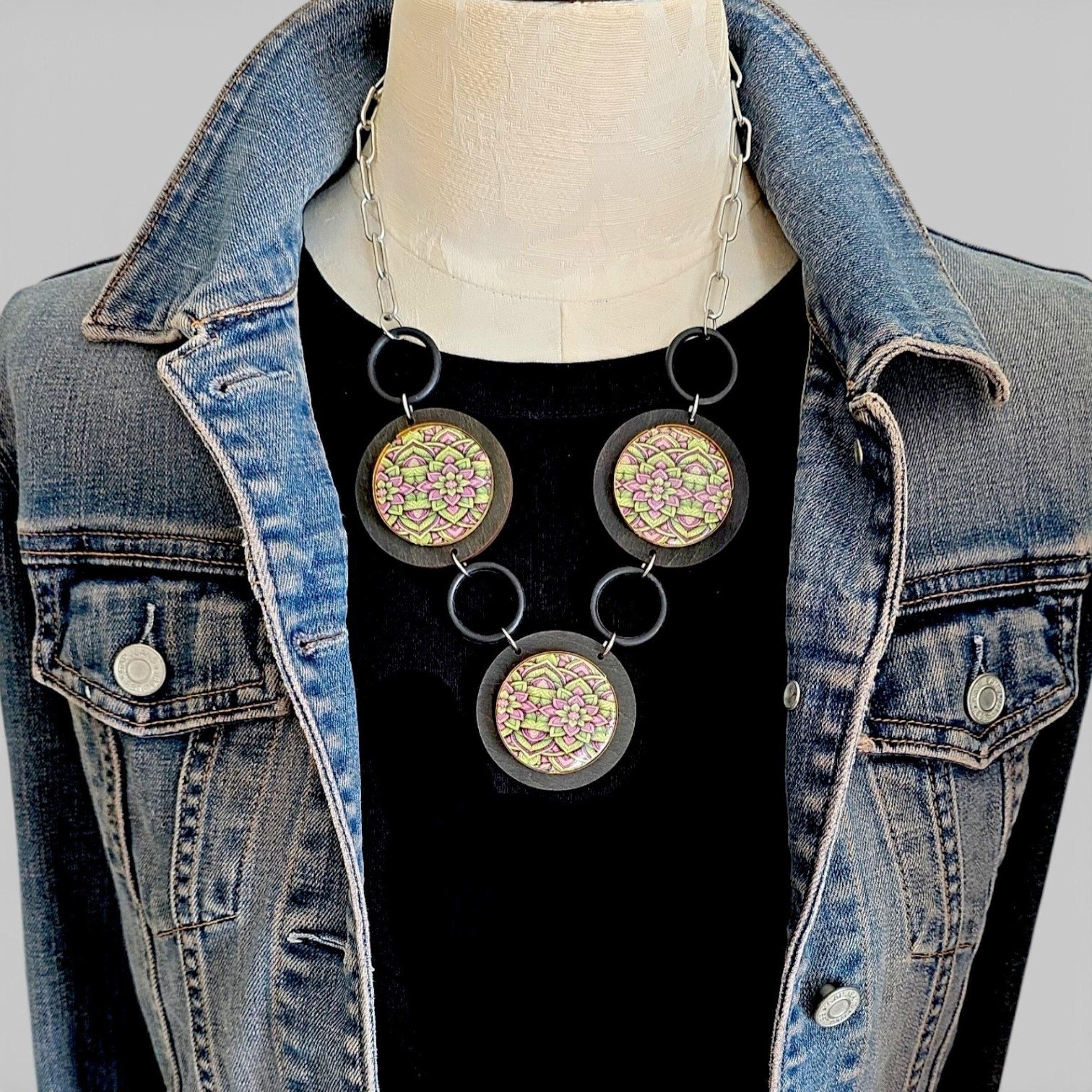 Mandala Mirage Statement Necklace