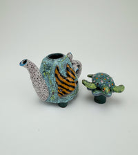 Scooter and Angel Teapot