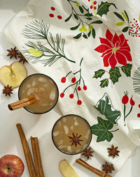 Evergreen Tea Towel