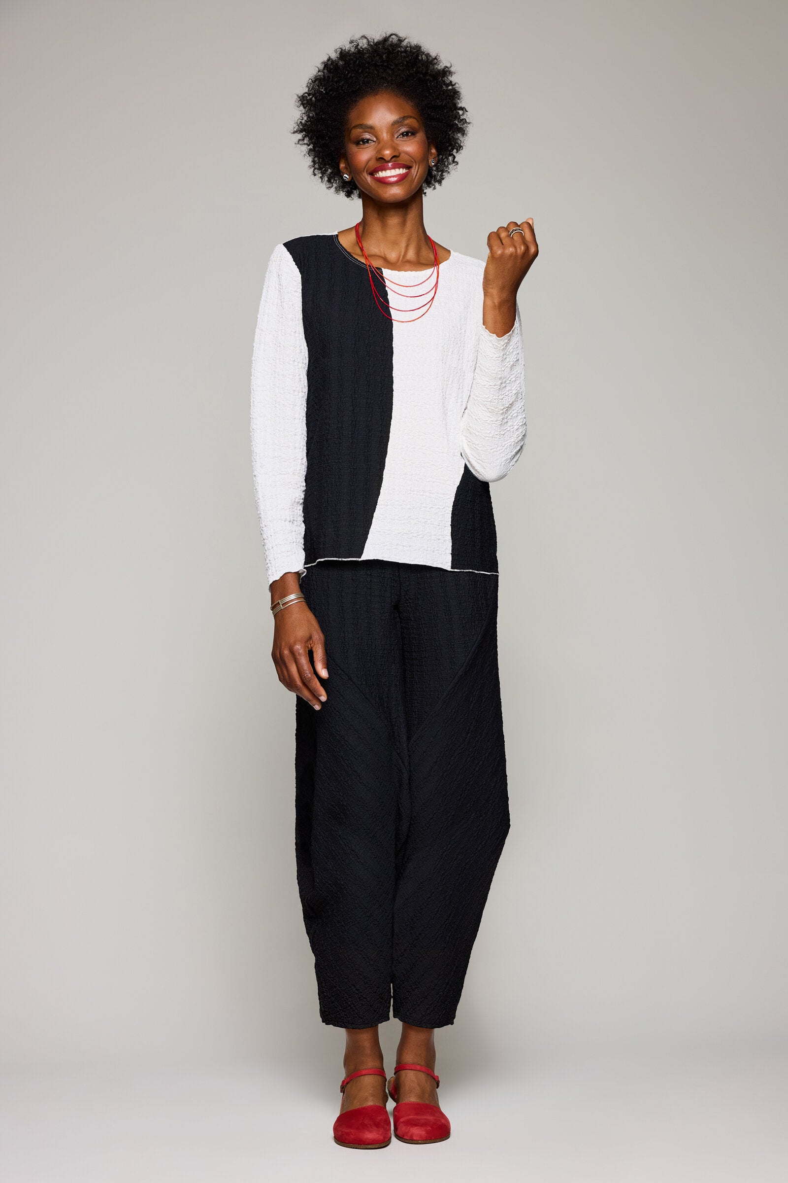 Seersucker Balance Top