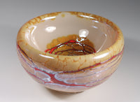 Ivory & Gold Bubble Bowl