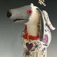 Dog in Spring