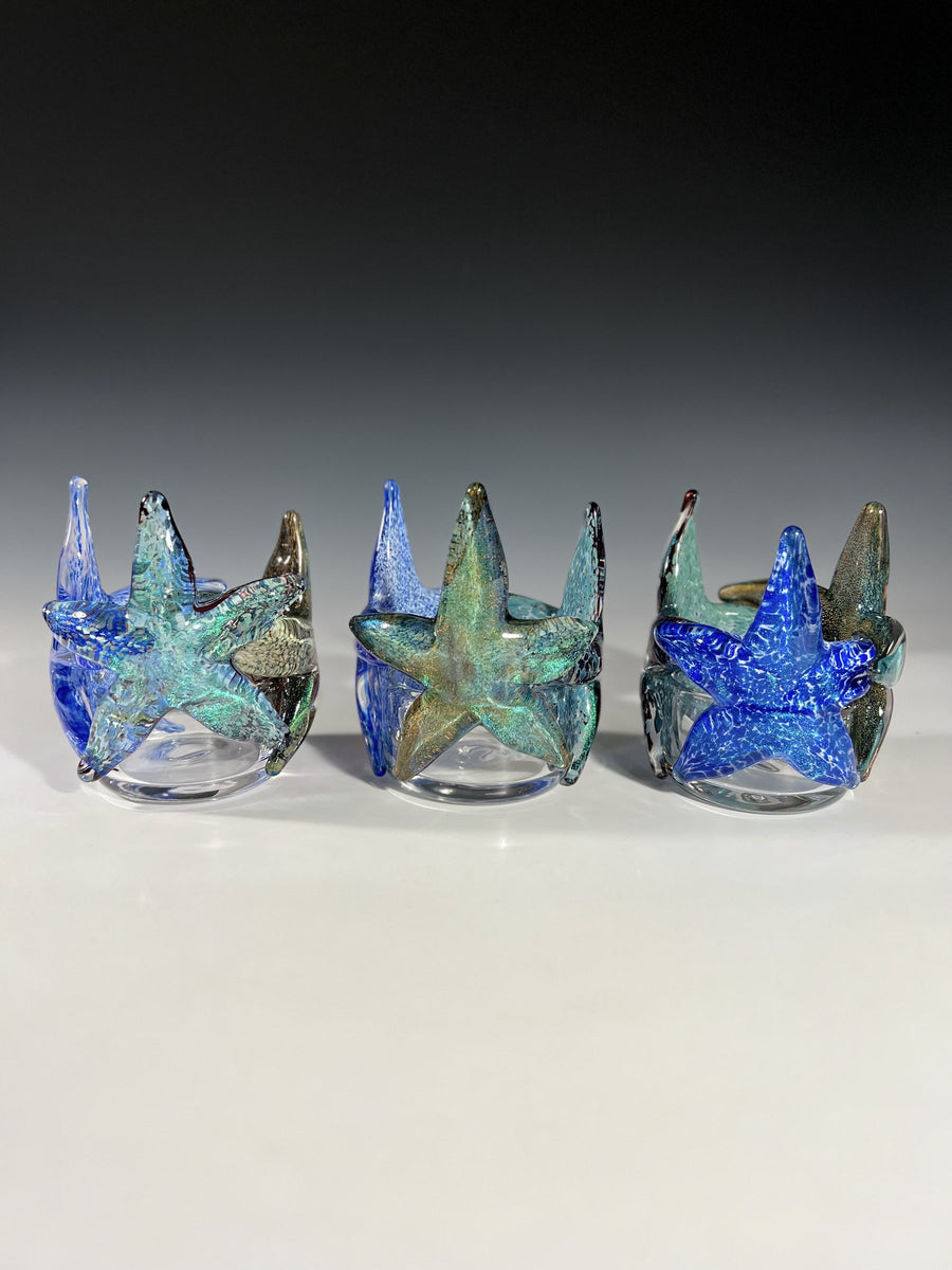 Dichro Starfish Votives Set