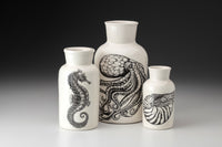 Set of Three Jars: Sea Life