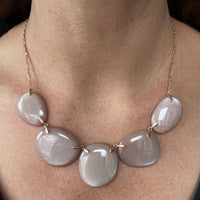 Rose Moonstone Necklace