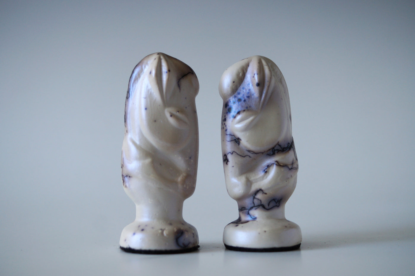 Handmade Raku Chess Set IV