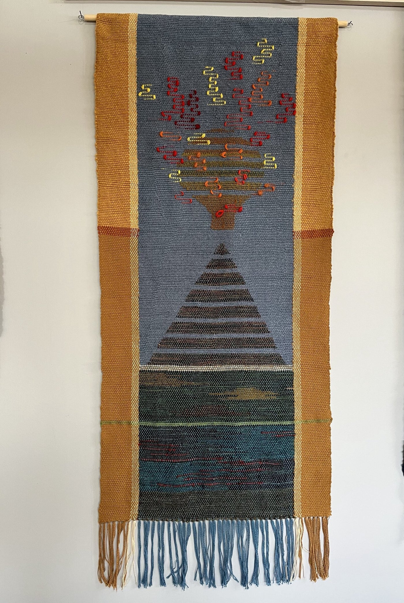 Fiber Wall Hanging
