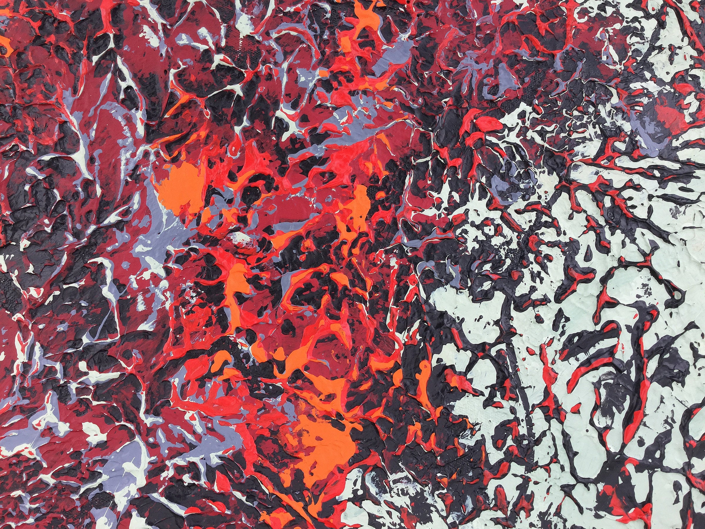 The Flaming Heart Detail