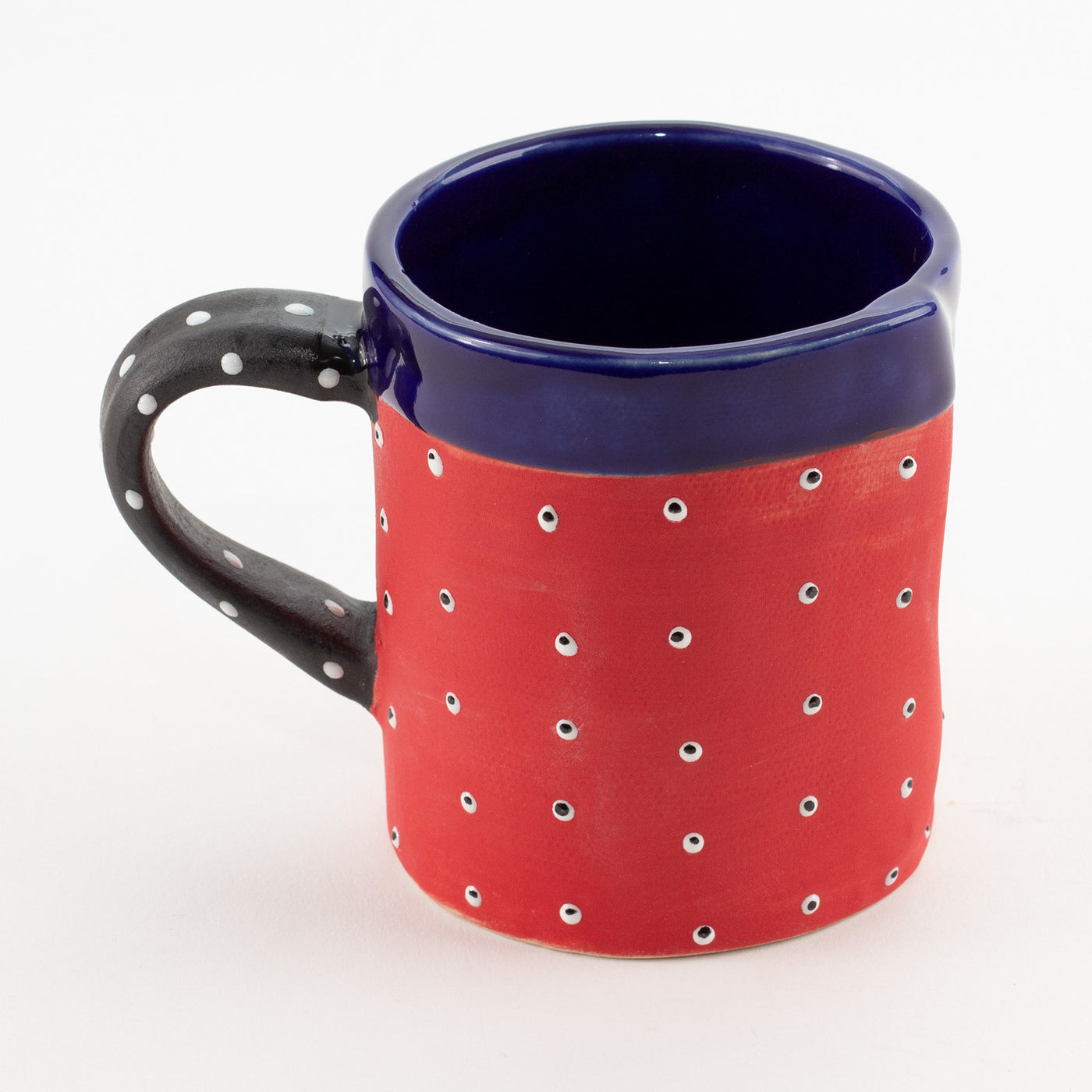 short Velvet Red Mug