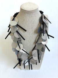 Silver Paillette Necklace II