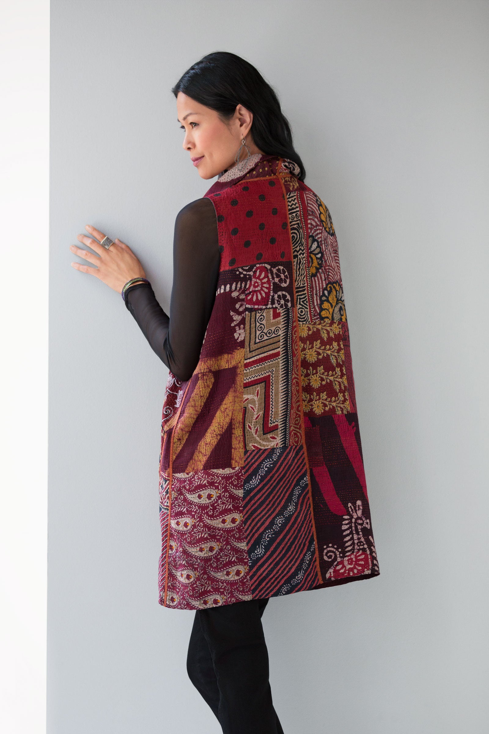 Wing Collar Vest · Artful Home