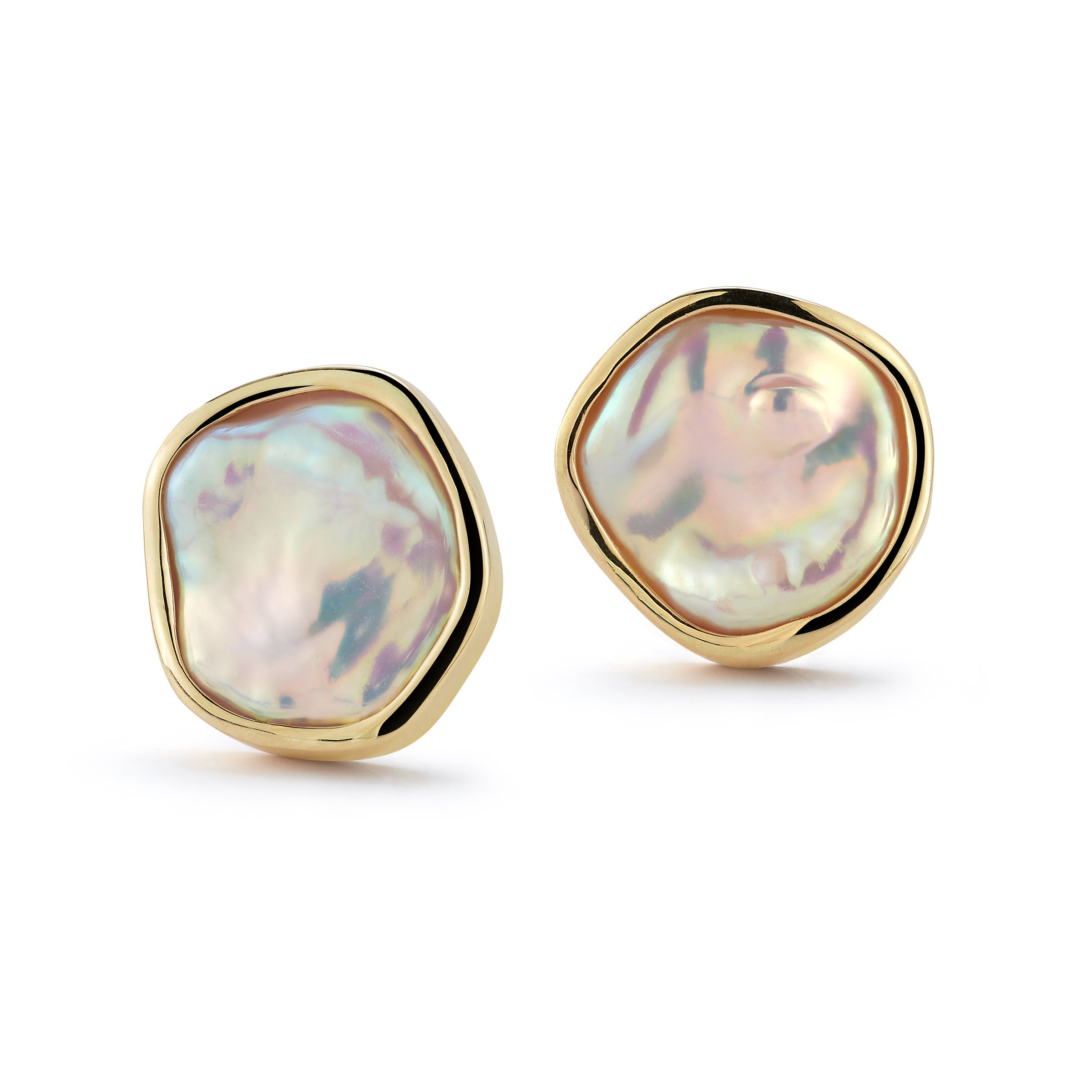 Blossom Pearl Stud Earrings