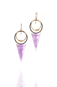 Amethyst Ethereal Earrings
