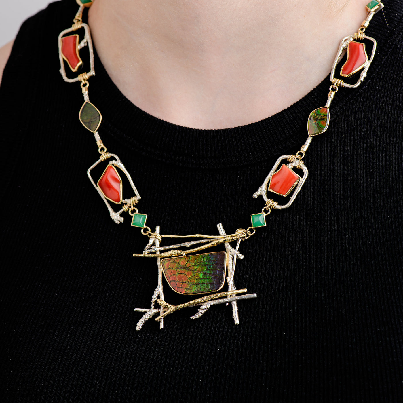 The Lady of Fire Necklace