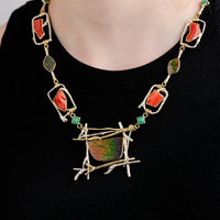 The Lady of Fire Necklace