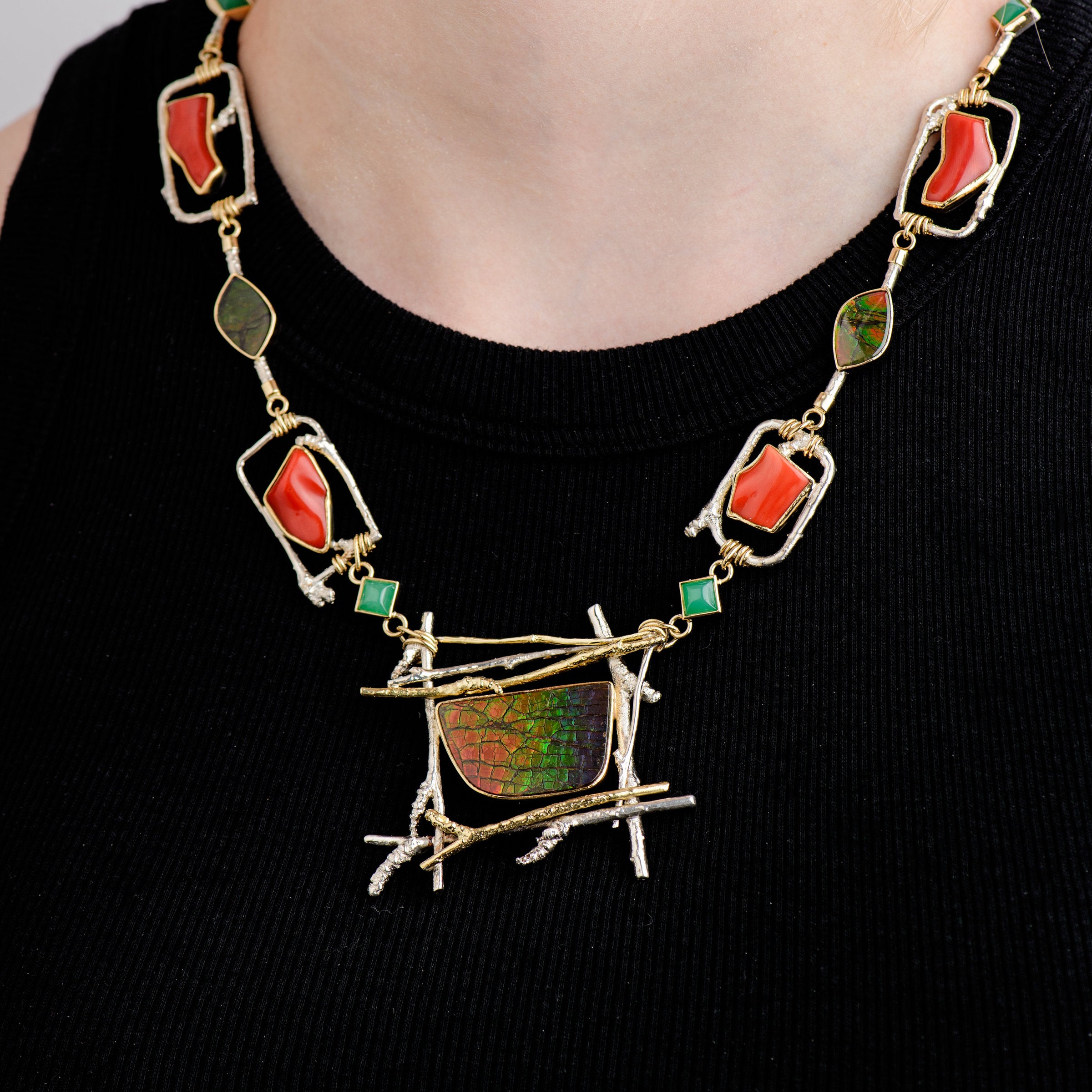 The Lady of Fire Necklace
