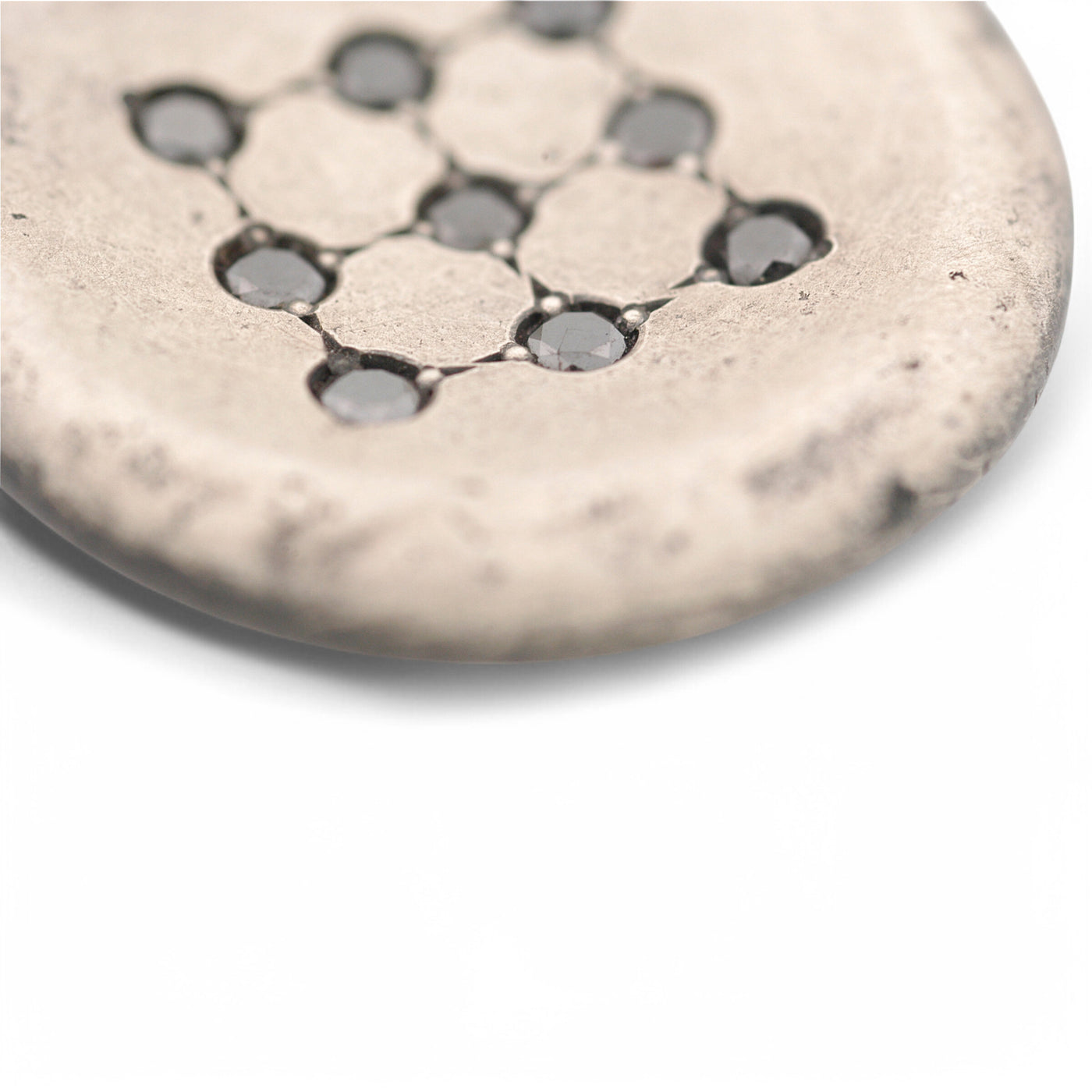 Black Diamond Grid Pendant