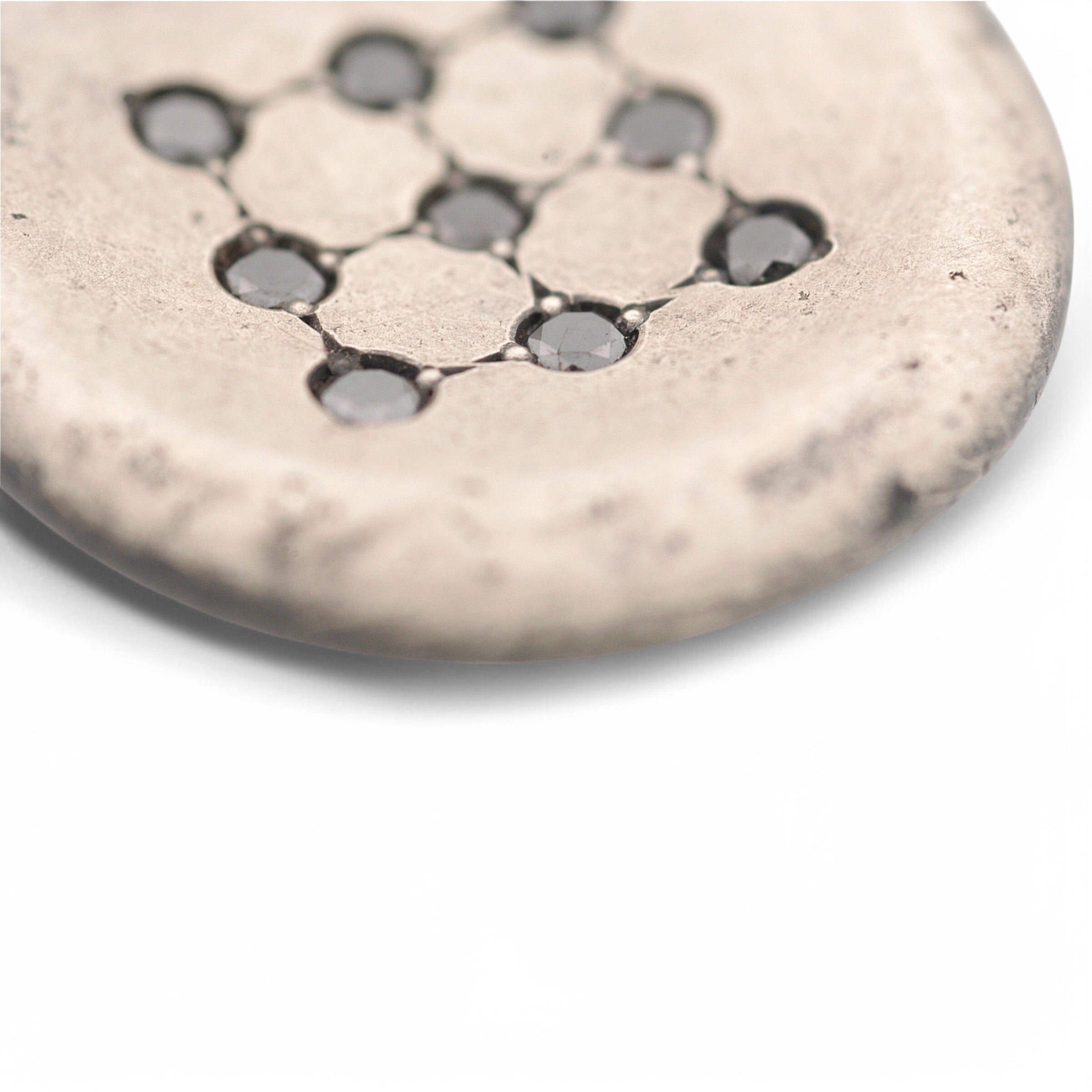 Black Diamond Grid Pendant