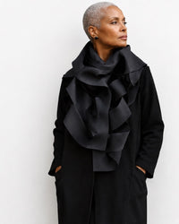 Sculptural City Shawl