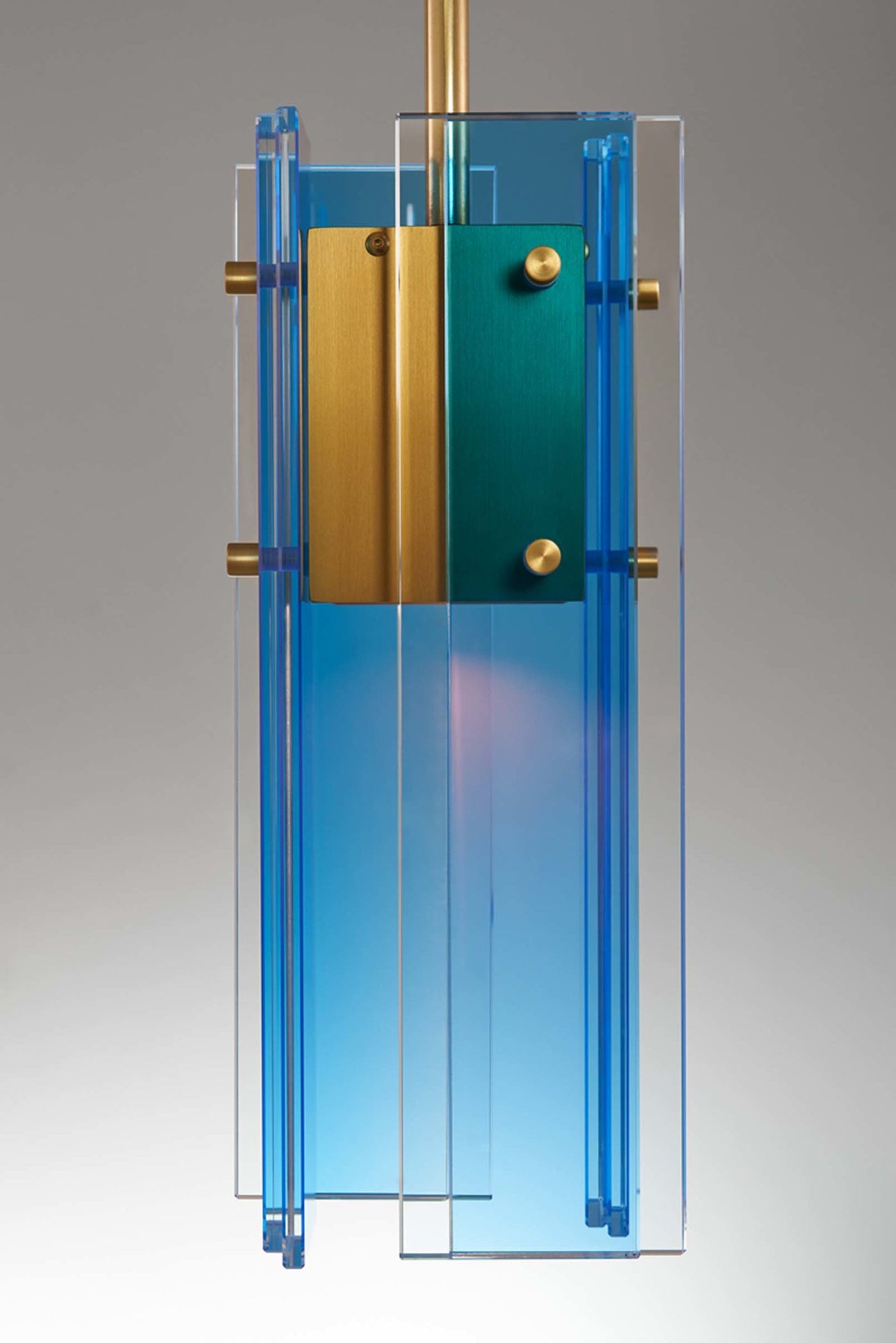 Blue with Gold Housing
