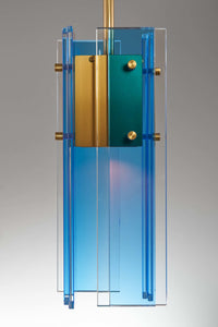 Blue with Gold Housing