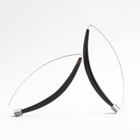 Curved Horn Earrings