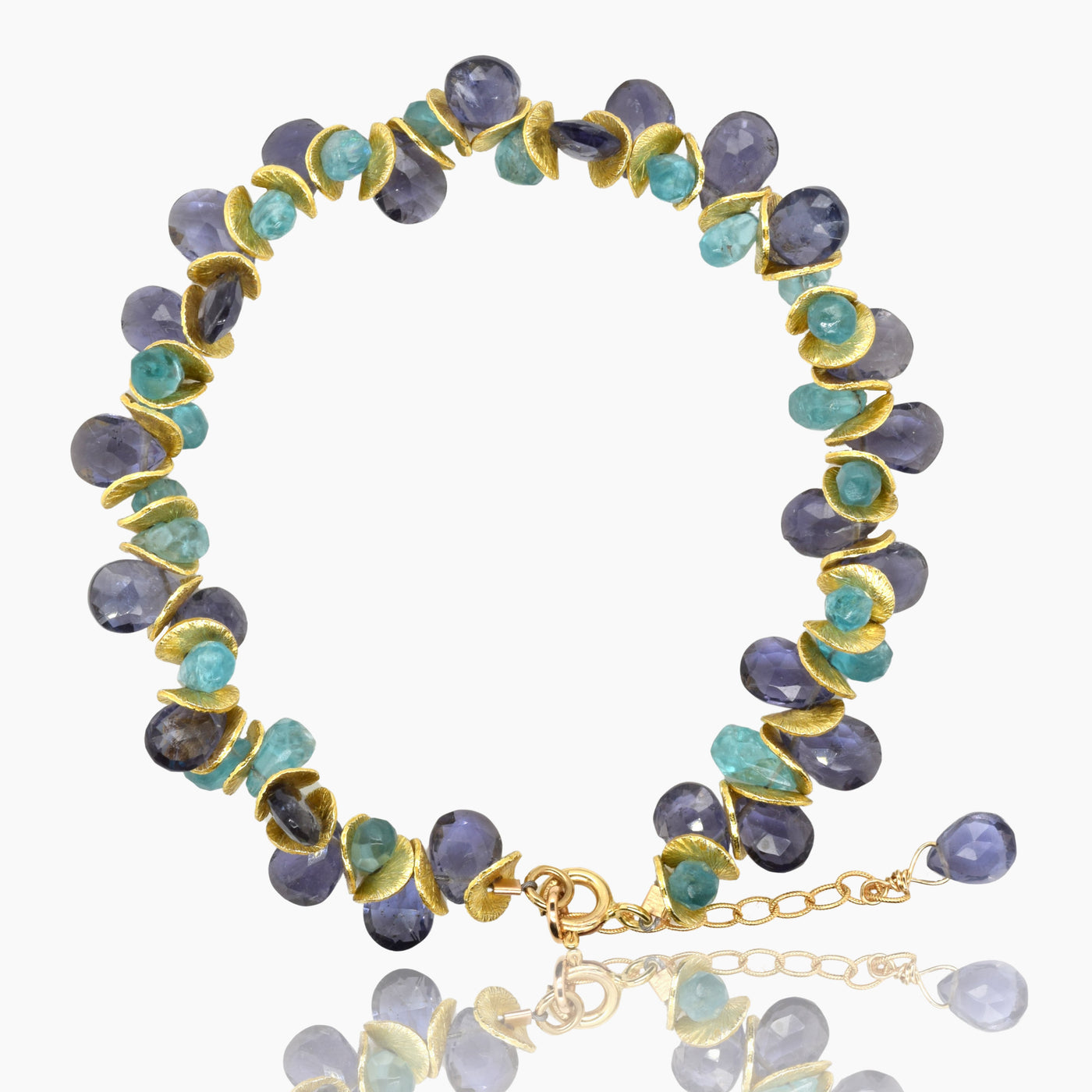 Aqua Apatite & Iolite
