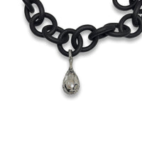 Baroque Pearl Cage Drop Necklace
