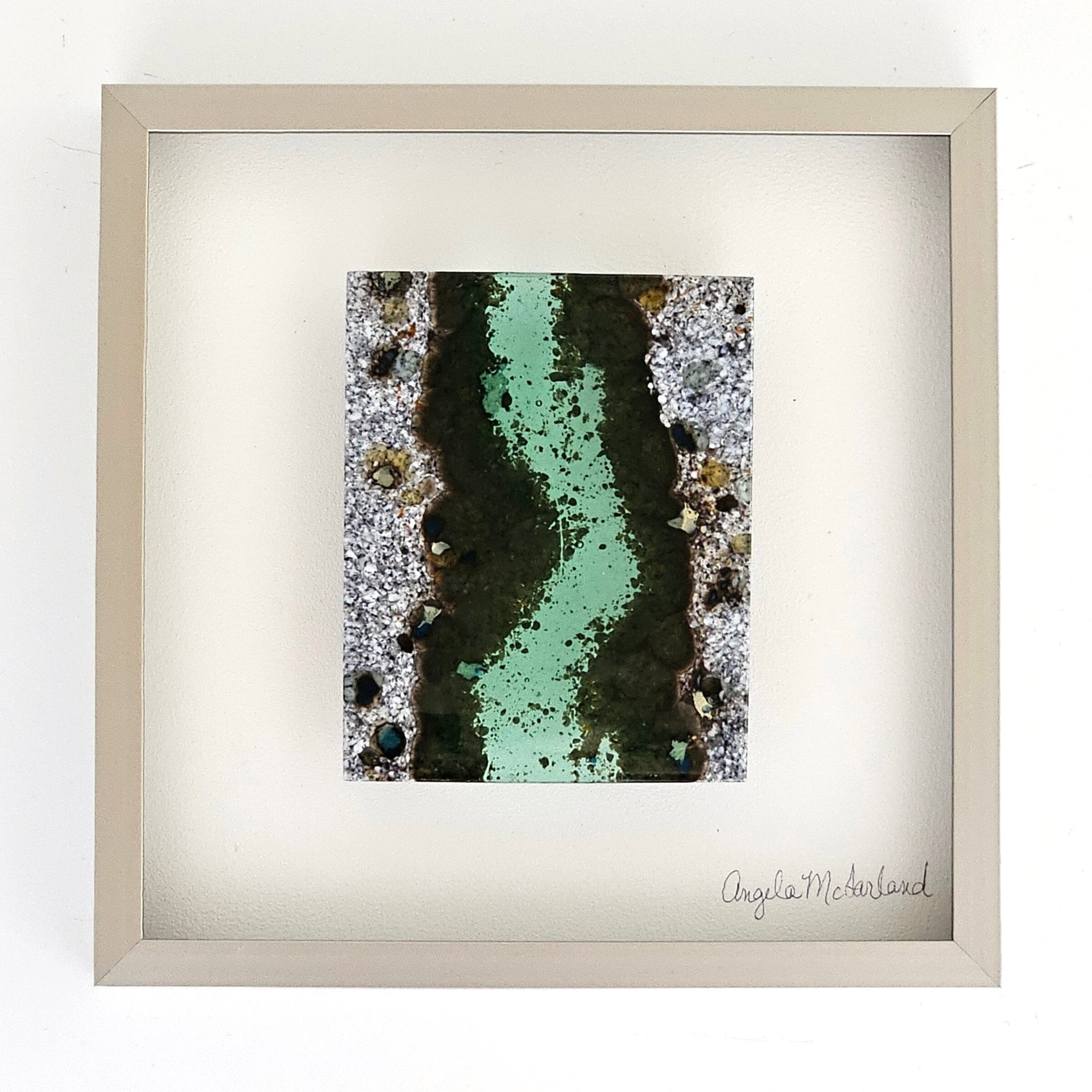 Meander Series - Light Ming Green I