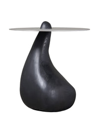 Black with Stainless Steel