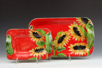 Sunflower Platters