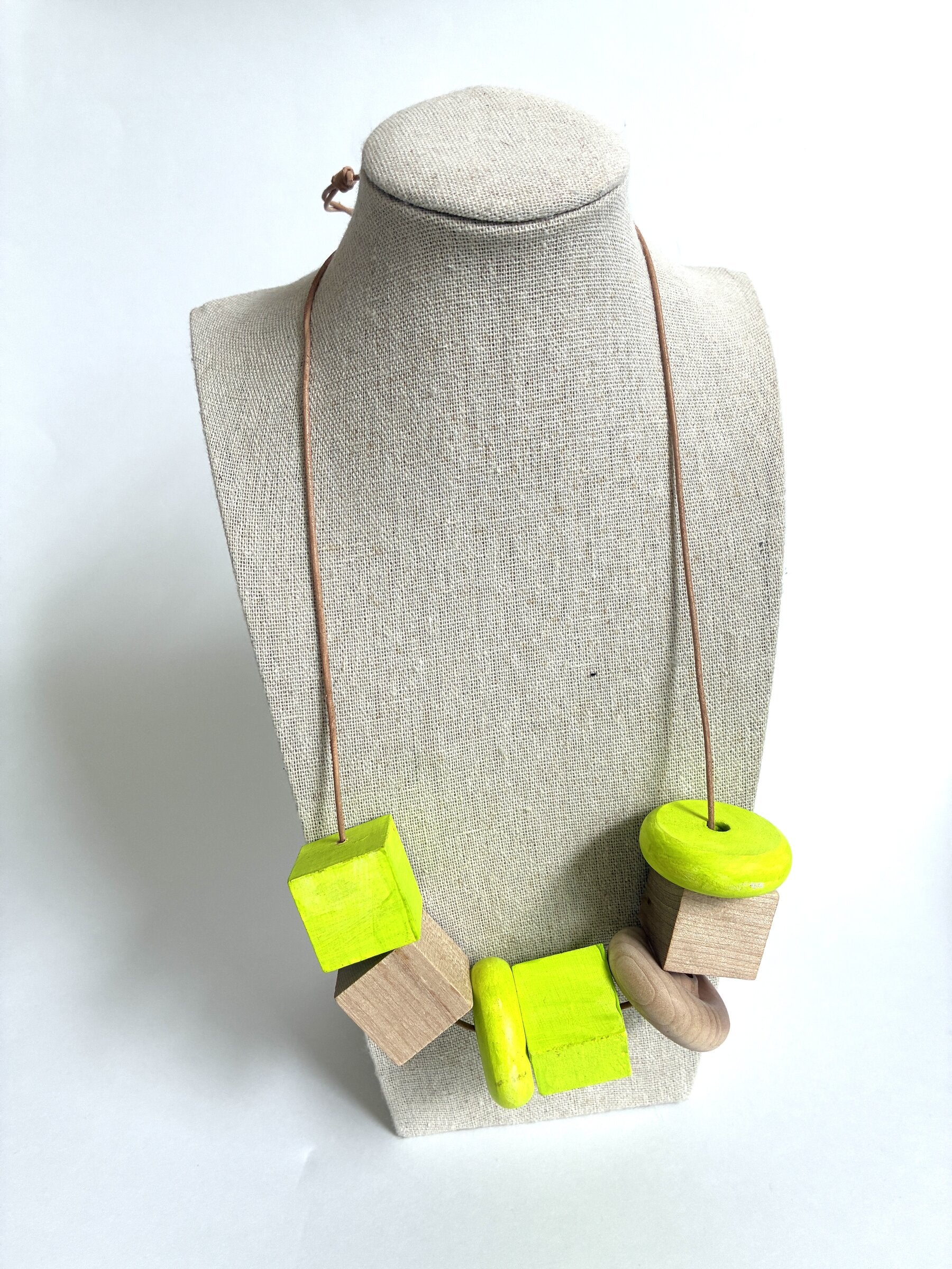 Neon Block Necklace