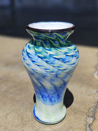 Green and Blue Snake Skin