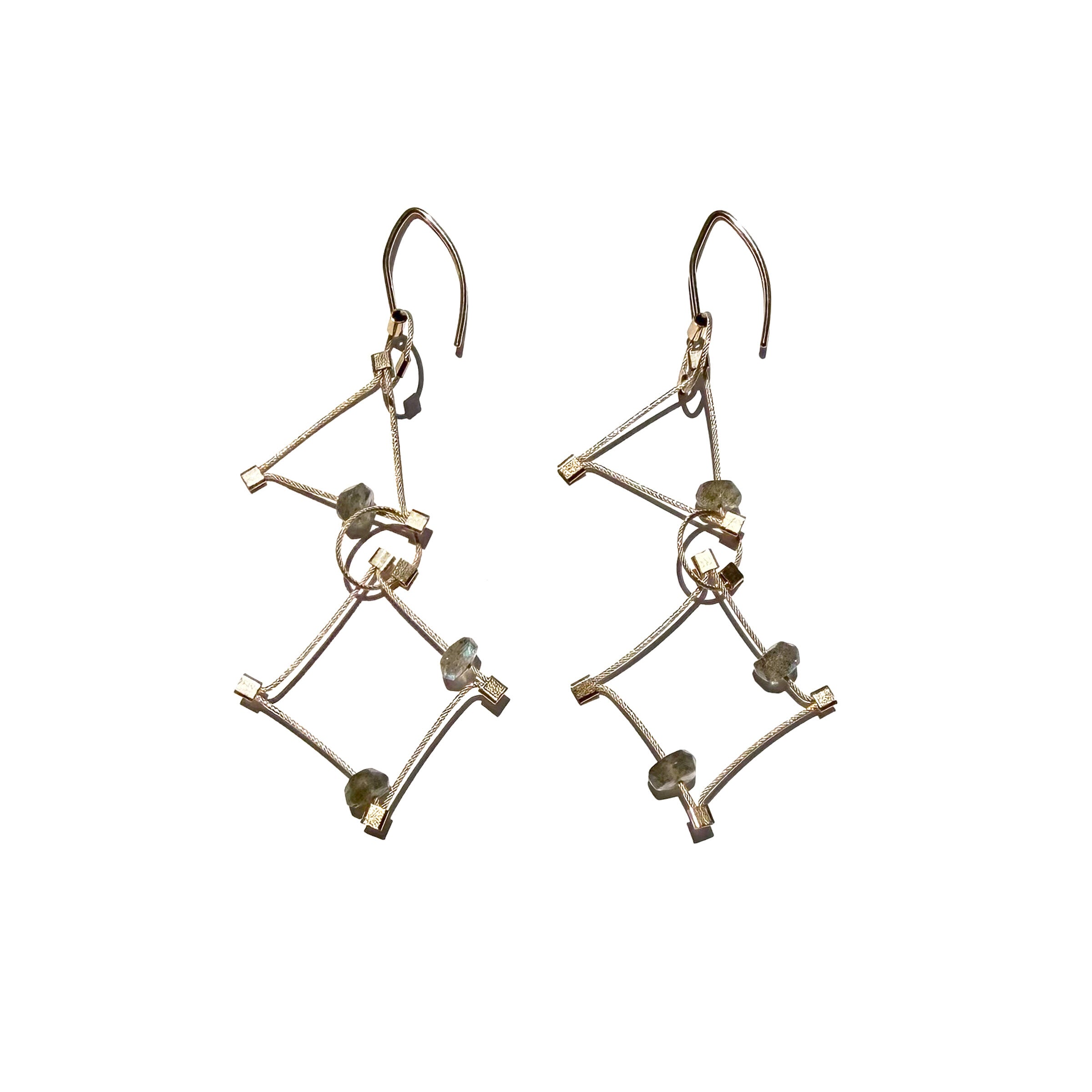 Labradorite & Gold/Gold