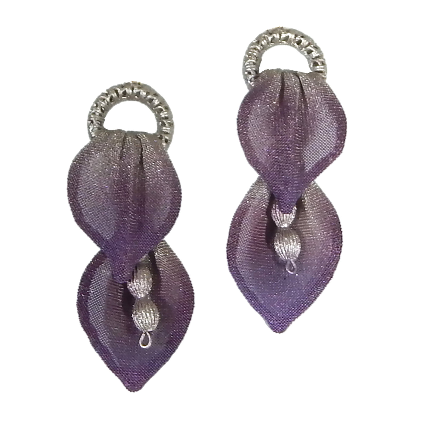Double Lily of the Valley Drop Earring