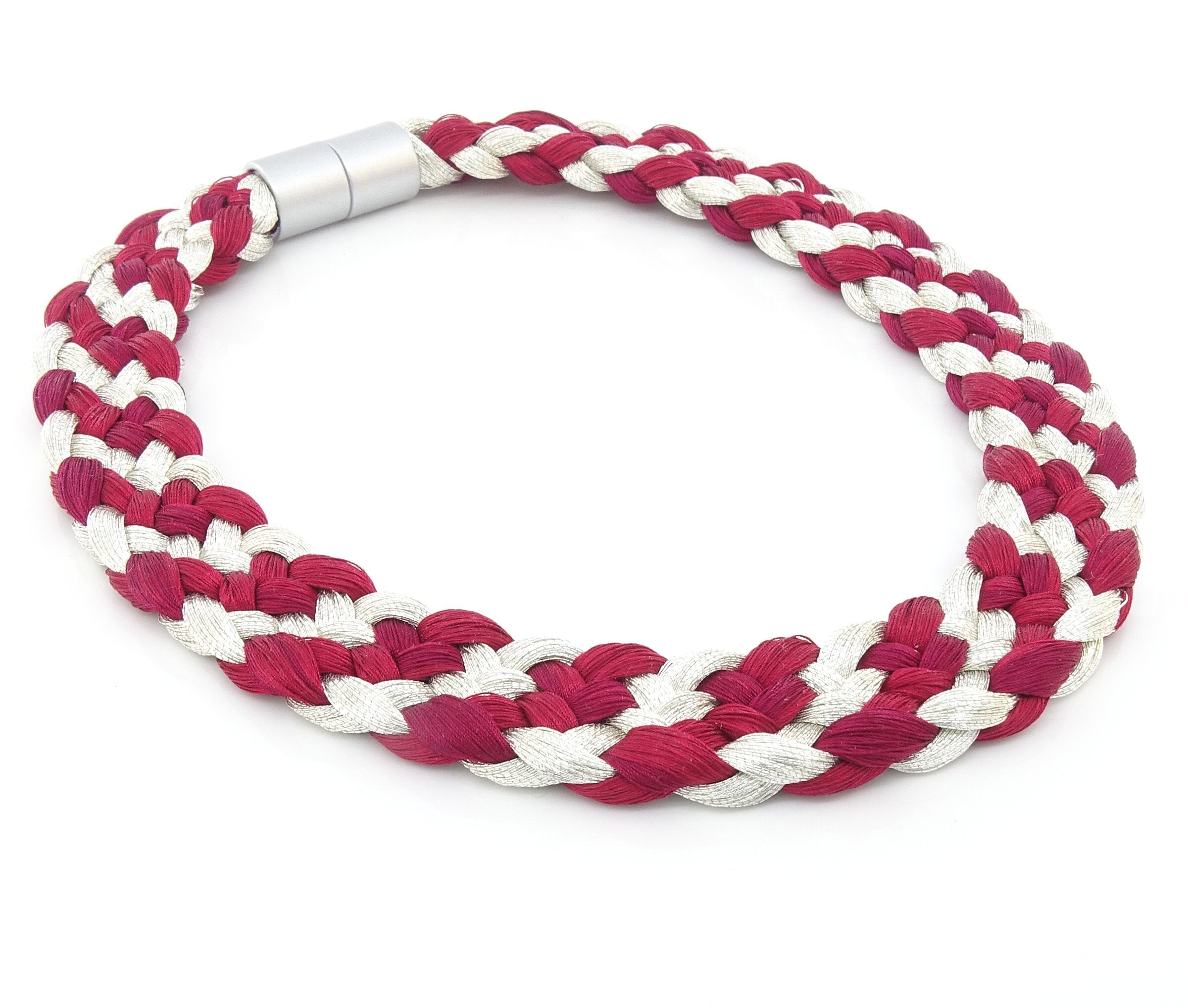 Criss Cross Cherry Necklace