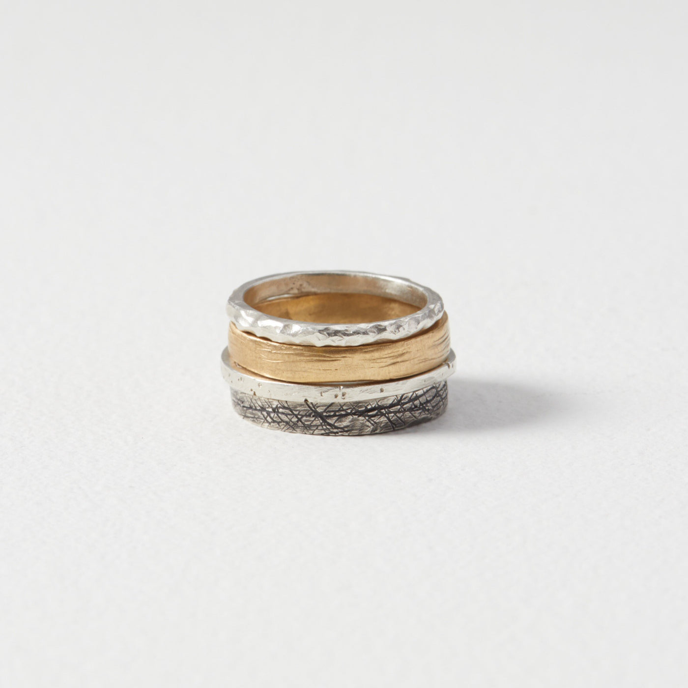Four Elements Stacking Ring Set