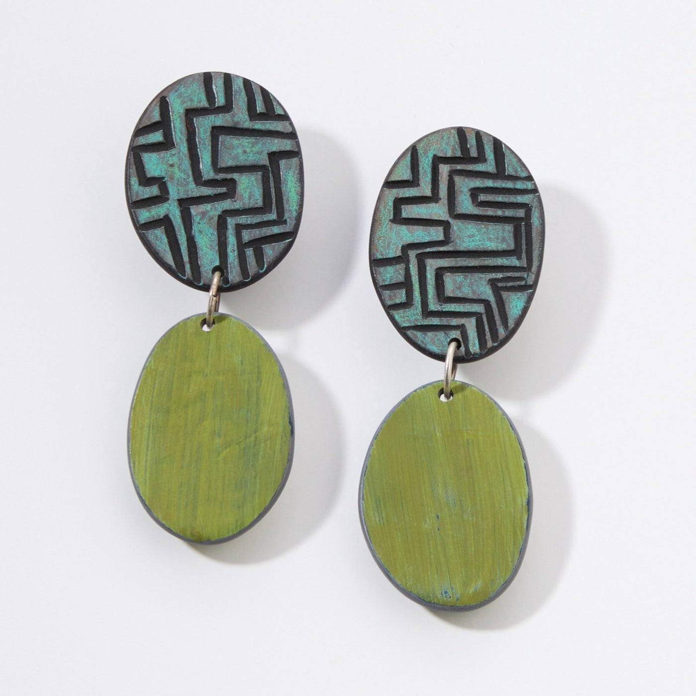 Carved Echo Earring