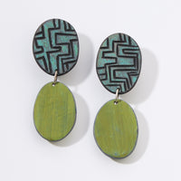 Carved Echo Earring