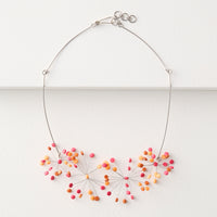 Horizontal Pom Pom Necklace