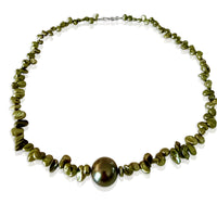 South Sea Swarovski & Rice Pearls Necklace