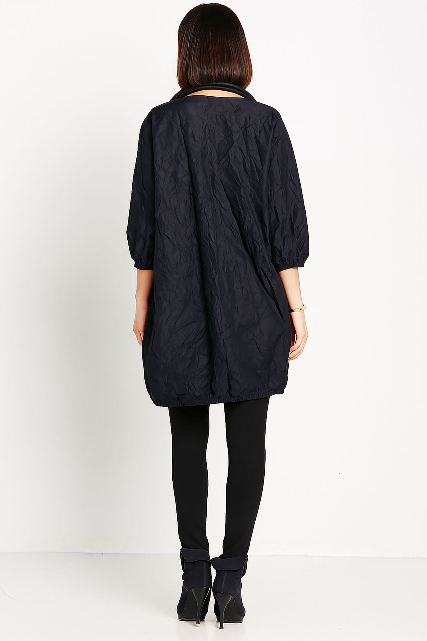Crushed Nylon Dress