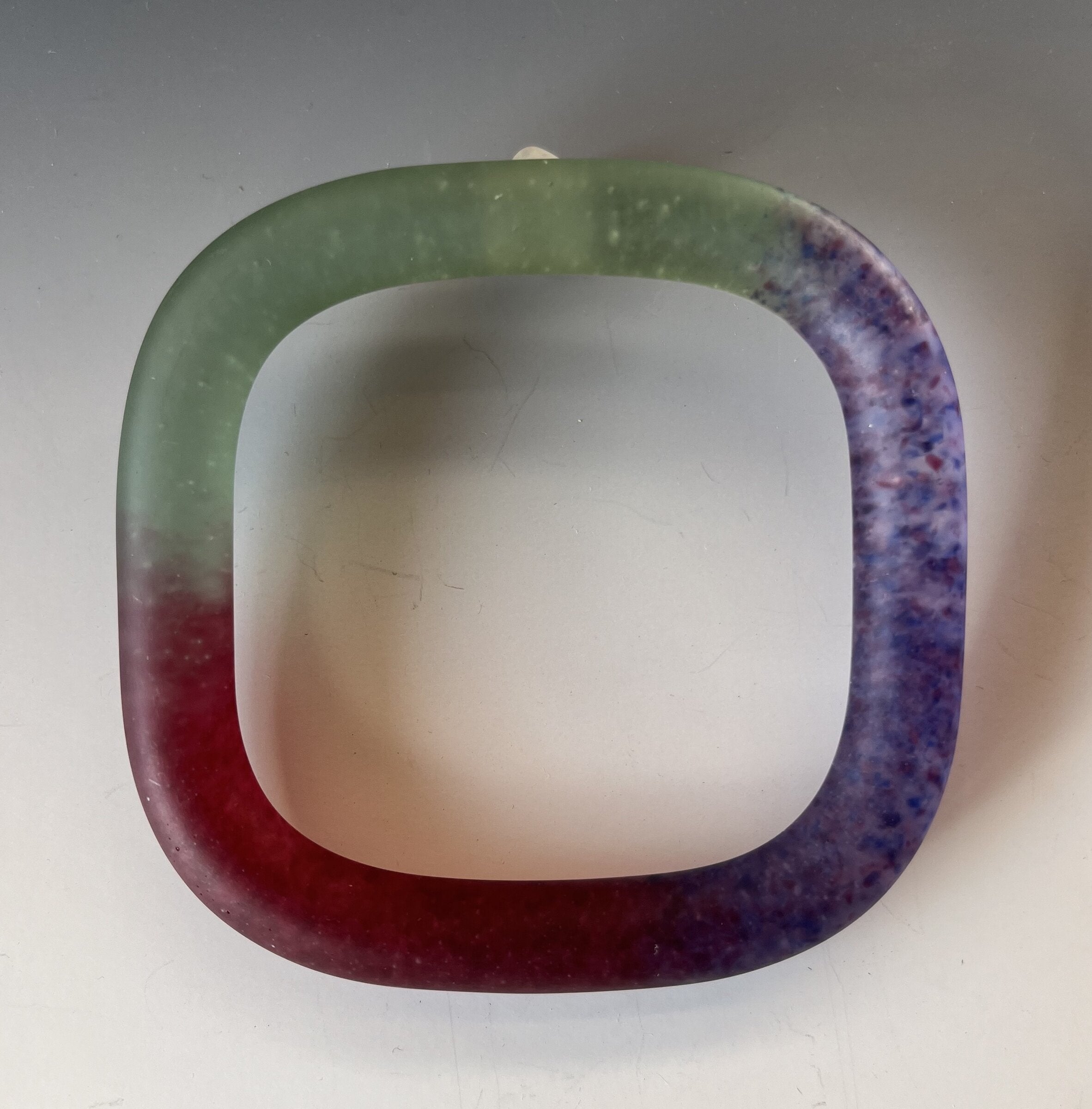 Small Heather Square Bangle